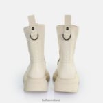 Cream Buffalo Shade Sock Chealsea Ankle Boot |Boots F06ZHH608 - Image 2