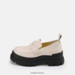 Creme Buffalo Aspha loafer vegan |Loafers F06ZHH623