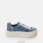 Denim Blue Buffalo Paired Sneakers Low vegan |Sneakers F06ZHH114 - Image 4