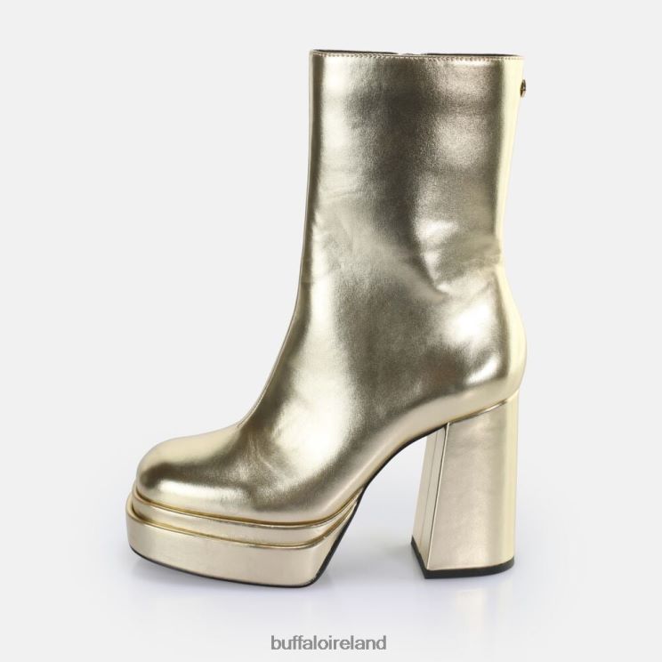 Gold Buffalo May Zip Boot Mid Ankle Boot vegan |Boots F06ZHH534 - Image 1
