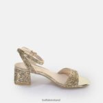 Gold Buffalo Rainelle heeled sandal vegan |Sandals F06ZHH542 - Image 5