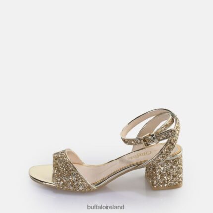 Gold Buffalo Rainelle heeled sandal vegan |Sandals F06ZHH542
