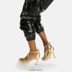 Gold Buffalo Serena Bow High-Heeled Sandal vegan |Sandals F06ZHH285 - Image 2