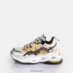 Gold/Silver/Black Buffalo Triplet Hollow trainer Low vegan |Sneakers F06ZHH129 - Image 2