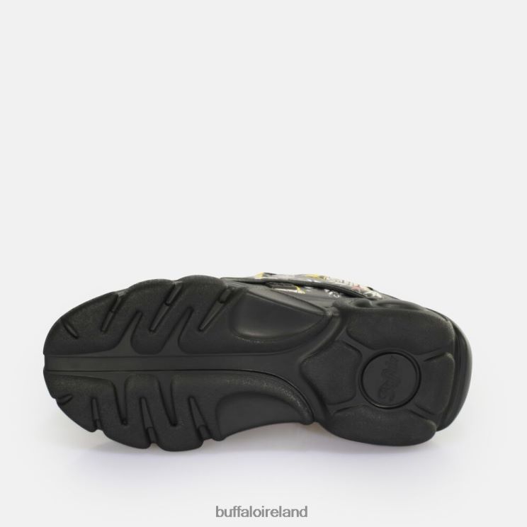 Graffiti Black Buffalo CLD Corin Sneaker Low vegan |Sneakers F06ZHH209 - Image 5