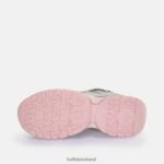 Grey/Pink Buffalo Triplet Hollow Sneaker Low vegan |Sneakers F06ZHH125 - Image 5