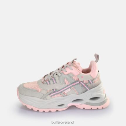 Grey/Pink Buffalo Triplet Hollow Sneaker Low vegan |Sneakers F06ZHH125