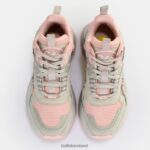 Grey/Pink Buffalo Triplet Hollow Sneaker Low vegan |Sneakers F06ZHH125 - Image 7