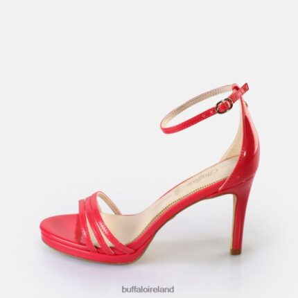 Hot Pink Buffalo Melissa 2 Heeled Sandals vegan |Sandals F06ZHH218