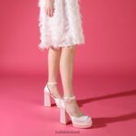 Ivory Buffalo Bonny Dorsay Heeled Sandals |Sandals F06ZHH197 - Image 2