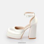 Ivory Buffalo Bonny Dorsay Heeled Sandals |Sandals F06ZHH197