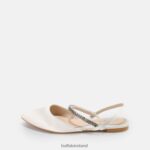 Ivory Buffalo Emilia ballerina |Sandals F06ZHH748