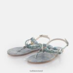 Jeans/Aqua Blue Buffalo Capri Vacay Sandals vegan |Sandals F06ZHH179 - Image 3