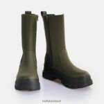 Khaki Buffalo Aspha CLF Rain Chelsea HI Boot vegan |Boots F06ZHH513 - Image 4