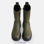 Khaki Buffalo Aspha CLF Rain Chelsea HI Boot vegan |Boots F06ZHH513 - Image 7