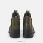 Khaki Buffalo Aspha NC vegan Mid ankle boots |Boots F06ZHH453 - Image 4