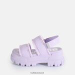 Lavender Buffalo Aspha STR Platform Sandals vegan |Sandals F06ZHH259 - Image 2