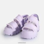 Lavender Buffalo Aspha STR Platform Sandals vegan |Sandals F06ZHH259 - Image 4