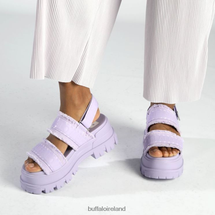 lavender_buffalo_aspha_str_platform_sandals_vegan_sandals_f06zhh259.jpg Lavender Buffalo Aspha STR Platform Sandals vegan |Sandals F06ZHH259 - Image 1