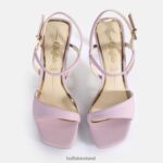Lavender Buffalo Blair Finess Heeled Sandals vegan |Sandals F06ZHH153 - Image 3