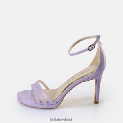 Lavender Buffalo Melissa 2 Heeled Sandals vegan |Sandals F06ZHH219