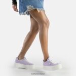 Lavender Buffalo Paired Sneakers Low vegan |Sneakers F06ZHH116 - Image 2
