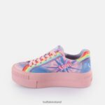 Lilac Love Buffalo Paired Graffiti Sneakers Low vegan |Sneakers F06ZHH33 - Image 4