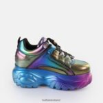 Mermaid Purple Buffalo Classic Sneakers Low vegan |Sneakers F06ZHH135 - Image 6