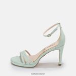 Mint Green Buffalo Melissa High-Heeled Sandal vegan |Sandals F06ZHH857