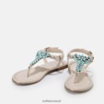 Mint Green Buffalo Rosalie vegan sandal |Sandals F06ZHH814 - Image 4