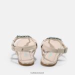 Mint Green Buffalo Rosalie vegan sandal |Sandals F06ZHH814 - Image 5