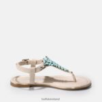 Mint Green Buffalo Rosalie vegan sandal |Sandals F06ZHH814 - Image 7