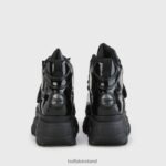 Noir Buffalo Classic High cuir |Sneakers F06ZHH911 - Image 4