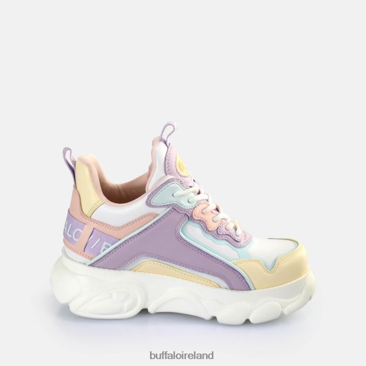 Off-White/Vanilla/Purple Buffalo CLD Chai Sneakers Low vegan |Sneakers F06ZHH74 - Image 6