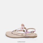Pastel Pink Buffalo Capri Vacay sandal vegan |Sandals F06ZHH176