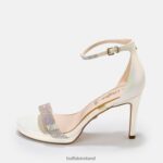 Pearly White Buffalo Monroe High-Heeled Sandal vegan |Sandals F06ZHH226