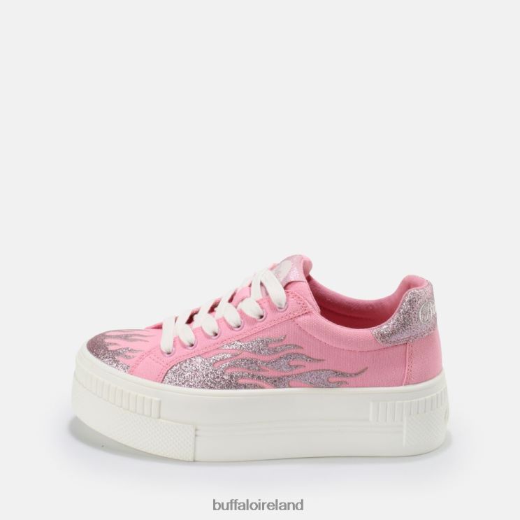 pink_buffalo_paired_flame_sneaker_vegan_sneakers_f06zhh845.jpg Pink Buffalo Paired Flame Sneaker vegan |Sneakers F06ZHH845 - Image 1
