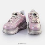 Pink Metallic Buffalo Classic Sneakers Low vegan |Sneakers F06ZHH269 - Image 4