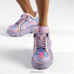 Purple Love Buffalo CLD Corin Graffiti Sneakers Low vegan |Sneakers F06ZHH139