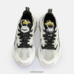 Silver/Black Buffalo Trail One Sneaker Low vegan |Sneakers F06ZHH380 - Image 6