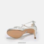 Silver Buffalo Serena Bow High-Heeled Sandal vegan |Sandals F06ZHH286 - Image 6