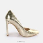 Snake Gold Buffalo Jolie Pump vegan |Heels F06ZHH184 - Image 5