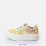 Tie-Dye Coral/Green Buffalo Paired Sneakers Low vegan |Sneakers F06ZHH115