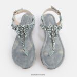 Water Denim Blue Buffalo Capri Glam Sandals vegan |Sandals F06ZHH88 - Image 2