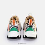 White Animal Mix Buffalo Trail One Sneakers Low vegan |Sneakers F06ZHH1 - Image 3