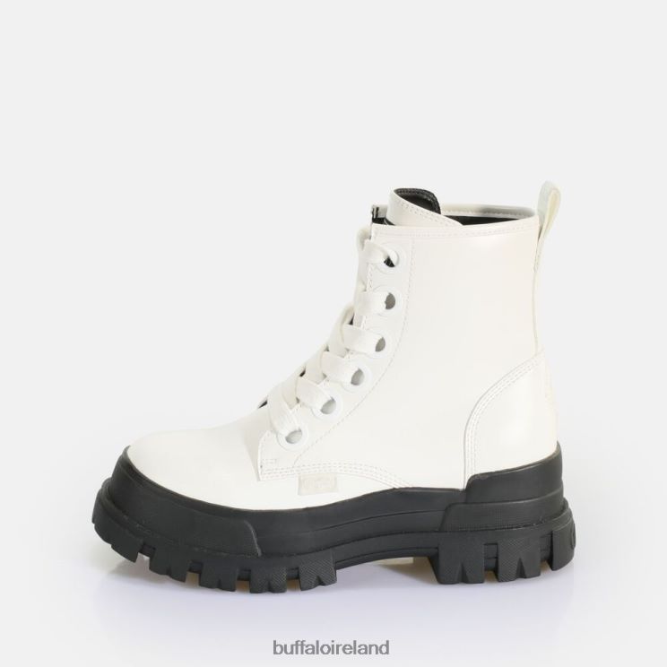 white_buffalo_aspha_laceup_hi_ankle_boot_vegan_boots_f06zhh435.jpg White Buffalo Aspha Laceup HI Ankle Boot vegan |Boots F06ZHH435 - Image 1