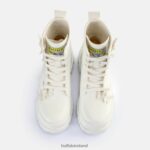 White Buffalo Aspha RLD Butterflies Ankle Boot vegan |Boots F06ZHH271 - Image 2