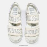 White Buffalo Aspha STR platform sandal vegan |Sandals F06ZHH258 - Image 3