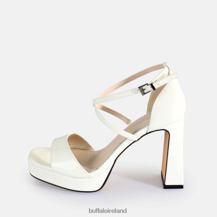 white_buffalo_cherry_neat_heeled_sandals_vegan_sandals_f06zhh444.jpg White Buffalo Cherry Neat Heeled Sandals vegan |Sandals F06ZHH444 - Image 1