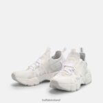 White Buffalo Cld Run Sock Trainer Low vegan |Sneakers F06ZHH401 - Image 4